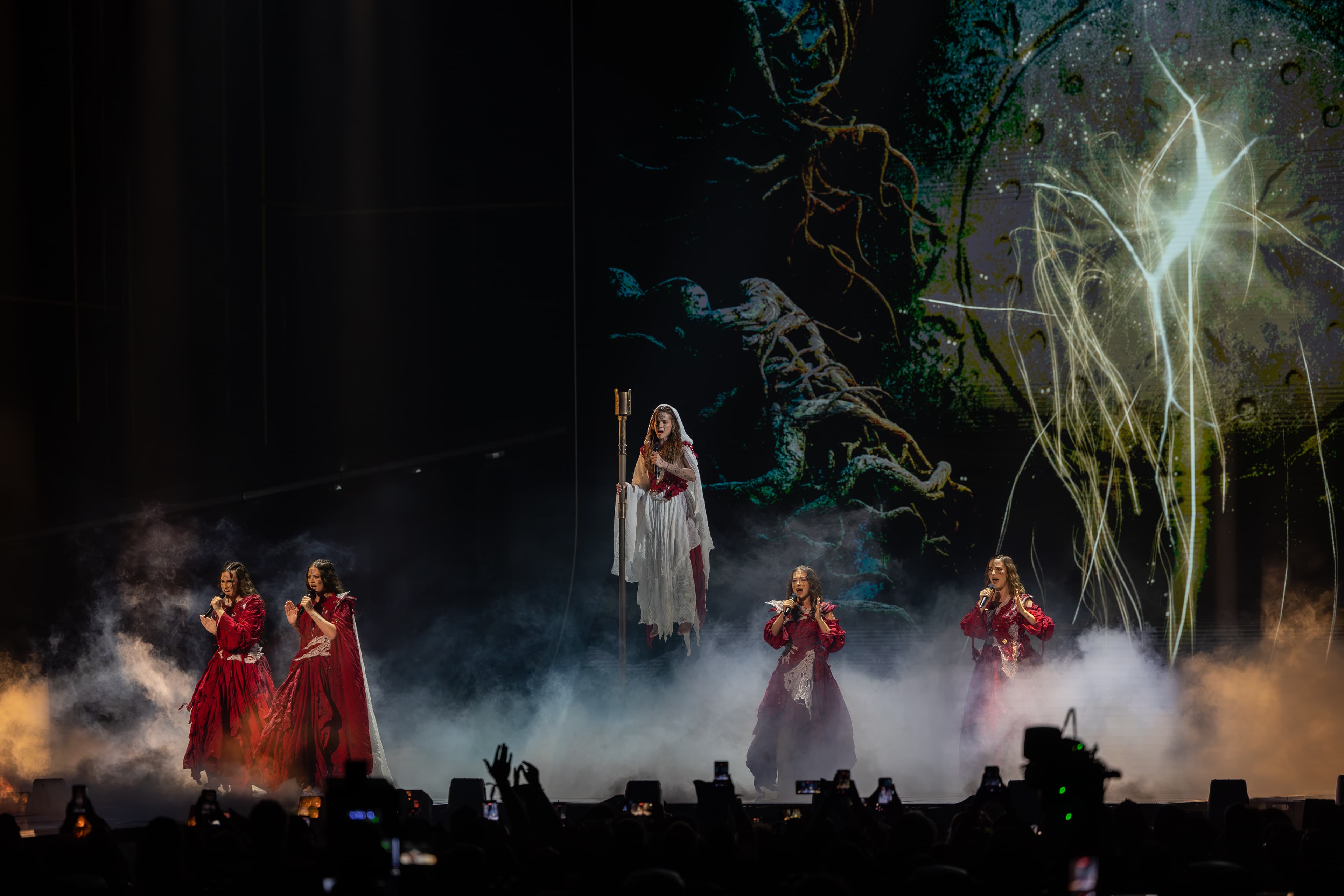 LELEK performing Andromeda for Croatia at Eurovision 2026